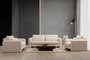 Atelier Del Sofa Lily Cream - Sofá de 2 plazas